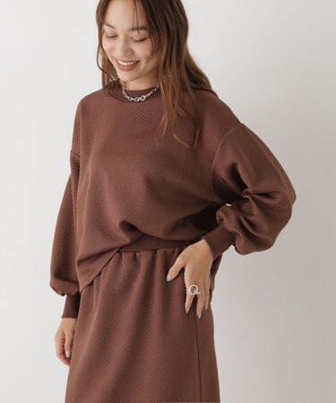 ジャガードカット セットアップ