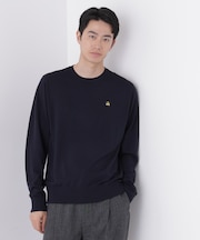 「Brooks Brothers別注」「毛玉レスニット」ファインゲージクルーネック