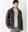 「SURPLUS」 フェイクレザーブルゾン