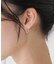 オーバルフープピアス