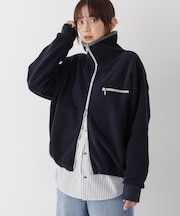 フリースジップジャケット