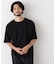 スラブヘンリーワイドTシャツ 半袖