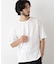 スラブヘンリーワイドTシャツ 半袖