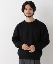 モヘヤライクプルオーバーニット