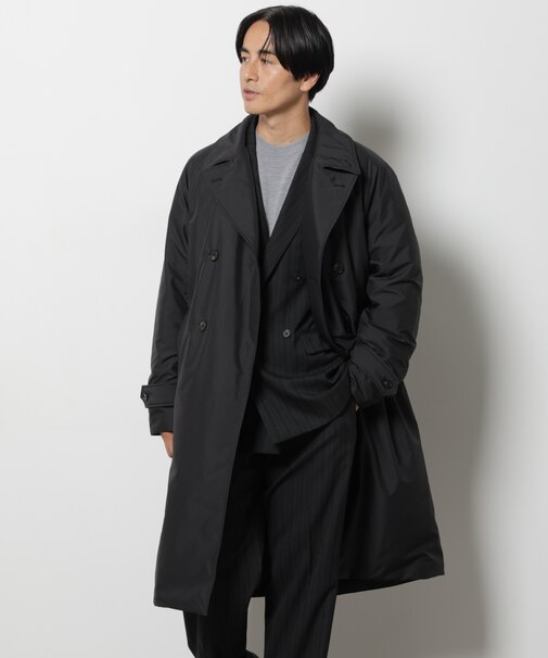 「ASSEMBLANC」 「西川ダウン(R)」 トレンチコート