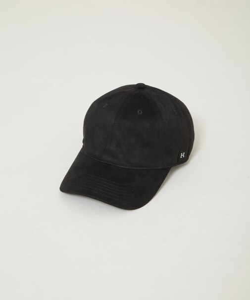 Healthknit / 別注 刺しゅうフェイクスエードCAP