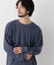 テックワッフルワイドプルオーバー 長袖