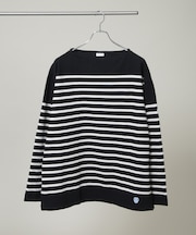 ORCIVAL／WIDE BOAT NECK L／S P.O.