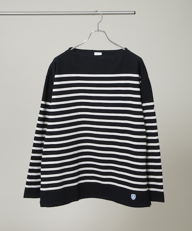 ORCIVAL/WIDE BOAT NECK L/S P.O.