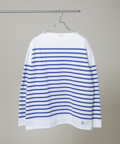 ORCIVAL/WIDE BOAT NECK L/S P.O.