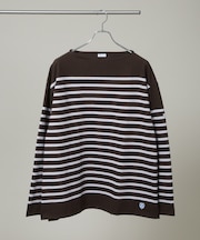 ORCIVAL／WIDE BOAT NECK L／S P.O.