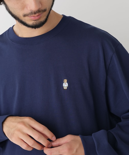 ナノベアビッグTシャツ 長袖