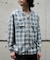 WEB限定／TRドレープオンブレーシャツ 長袖