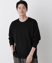 タスマニアウールミックス　ミラノリブリラックスニット