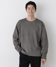 タスマニアウールミックス　ミラノリブリラックスニット