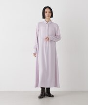 カットジャガードドットワンピース