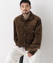STRETCH CORDUROY トラッカージャケット(セットアップ可)