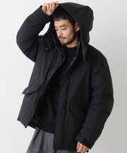 ALLIED FEATHER+DOWN ショートダウン フード脱着/撥水