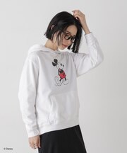 GOOD ROCK SPEED／ MICKEY ／Hoodie White