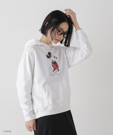 GOOD ROCK SPEED/ MICKEY /Hoodie White