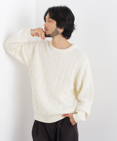 ジオメトリックニット
