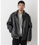 「SURPLUS」フェイクレザーフライトジャケット