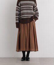シアーギャザースカート