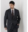「DamerinoFormal」ウールPペンシルストライプJK／WASHABLE(セットアップ可)