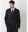 「DamerinoFormal」ウールPペンシルストライプJK／WASHABLE(セットアップ可)