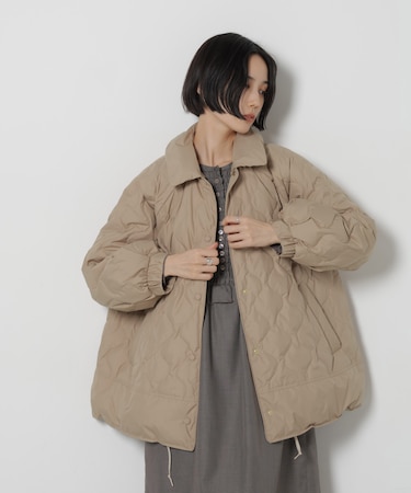 「My西川ダウン」2WAYカラーキルティングダウン