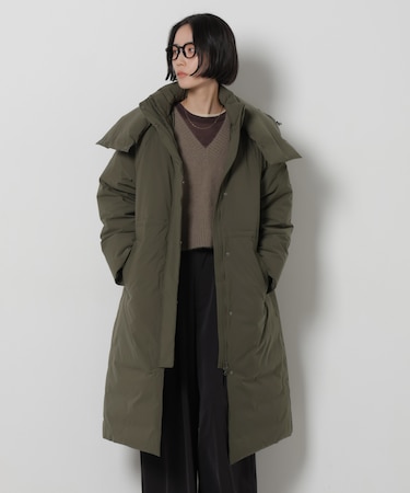 「My西川ダウン(R)」バラクラバフードロングダウン