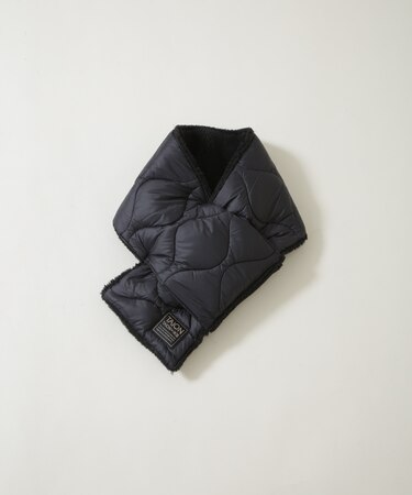 TAION／MILITARY REVERSIBLE DOWN SCARF