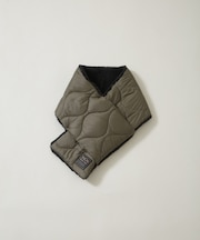 TAION／MILITARY REVERSIBLE DOWN SCARF