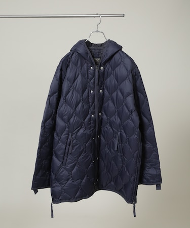 TAION/MILITARY W-ZIP HOOD DOWN JKT