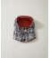 nine by four／94 WR INS PRINT HOOD WARMER