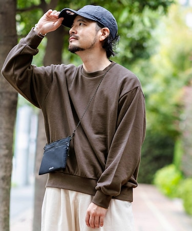 WEB限定／ワイドフィットスウェットプルオーバー