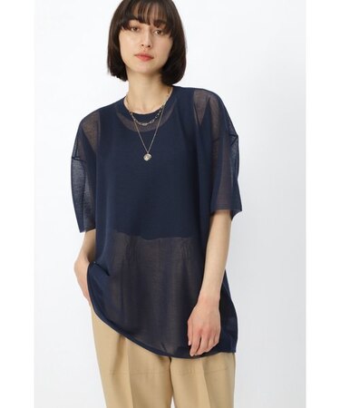 ◆≪arrive 5e≫ハイゲージシアーニットプルオーバー