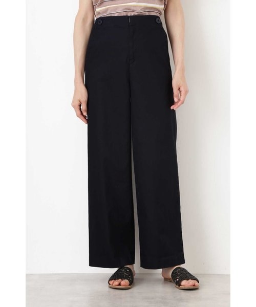 麻ストレッチツイルマリンパンツ｜ヒューマンウーマンの通販｜&mall