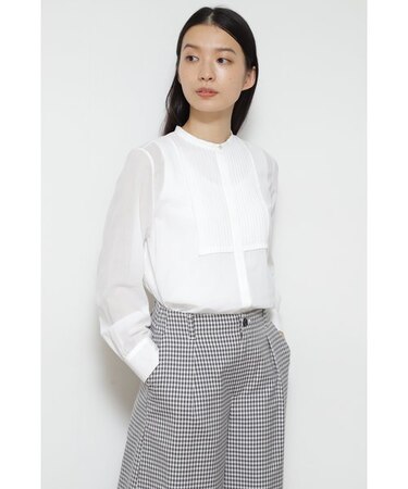 ◆オーガニックタックブラウス