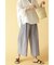 ＰＥレーヨンリネンセミワイドパンツ