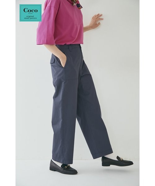 ヒューマンウーマン（HUMAN WOMAN）/◆コットンベイカーパンツ ◇コットンベイカーパンツ｜ヒューマンウーマンの通販｜&mall（アンド