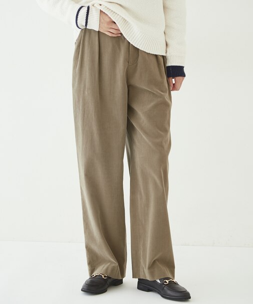 ◆エアーコールセミワイドパンツ