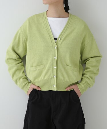 ◆ペーパーヤーンカーディガン