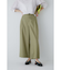 ◆ＰＥレーヨンリネンセミワイドパンツ