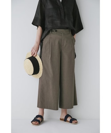 ◆クールマックス綿麻オックスパンツ