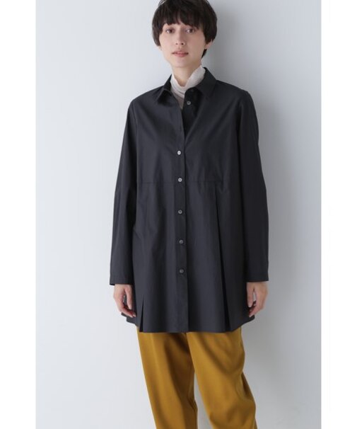 ◆ボックスタックロングブラウス