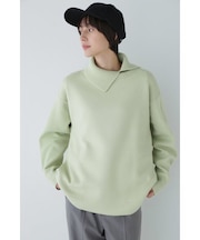 ◆ダブルジャカードニットトップス