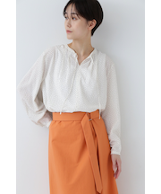 ◆ドットプリントブラウス