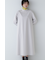 ストレッチポンチモックネックワンピース