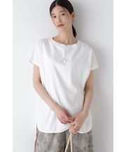 ◆フレンチスリーブ天竺Ｔシャツ